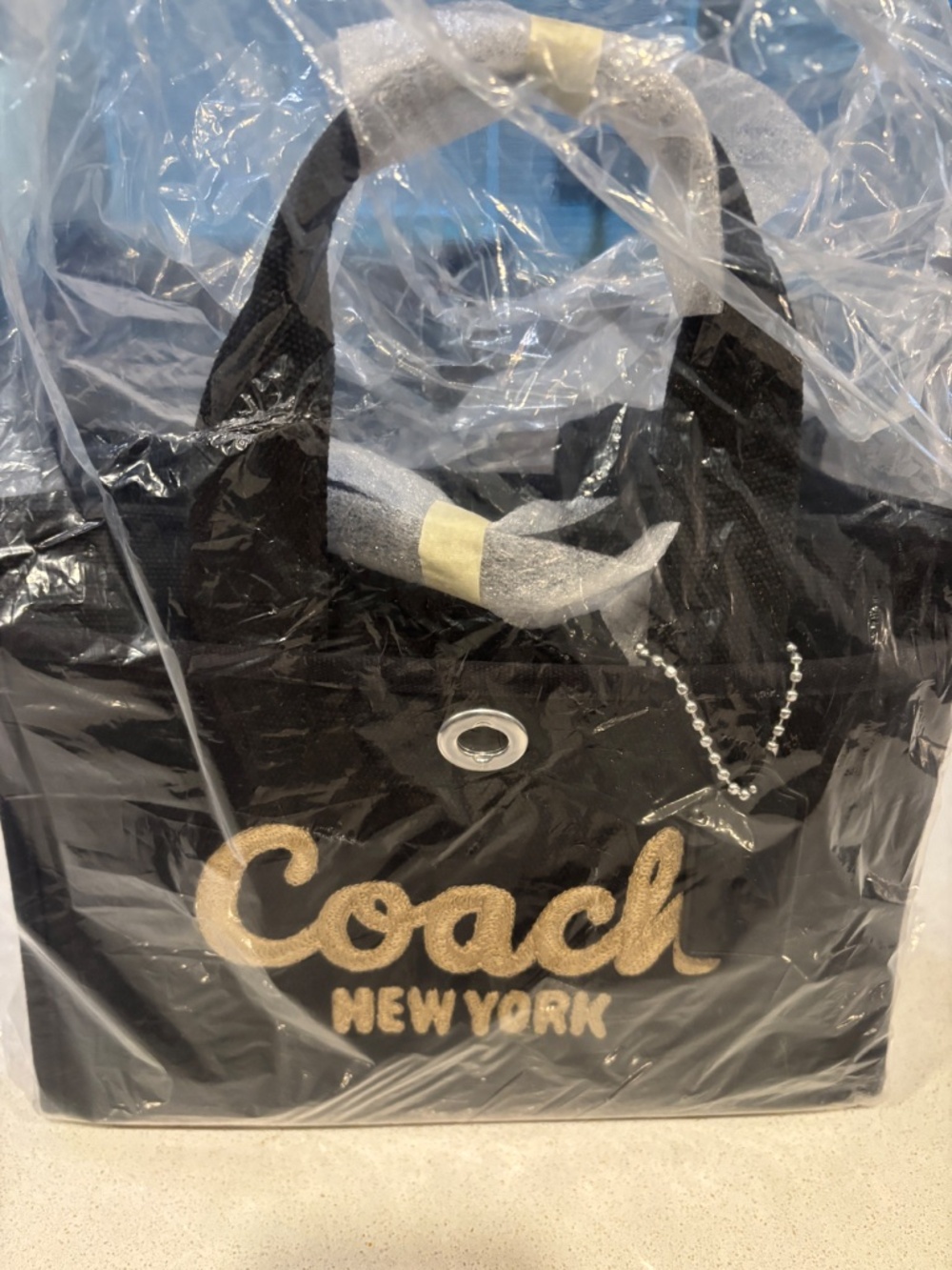 COACH Cargo Small Canvas Tote Bag 26 - Picture 6 of 7